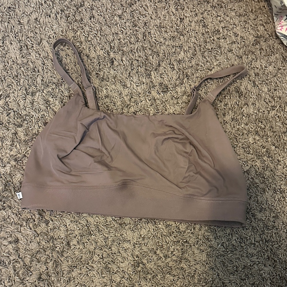 Everyday Soft Stretch Bralette in Taupe